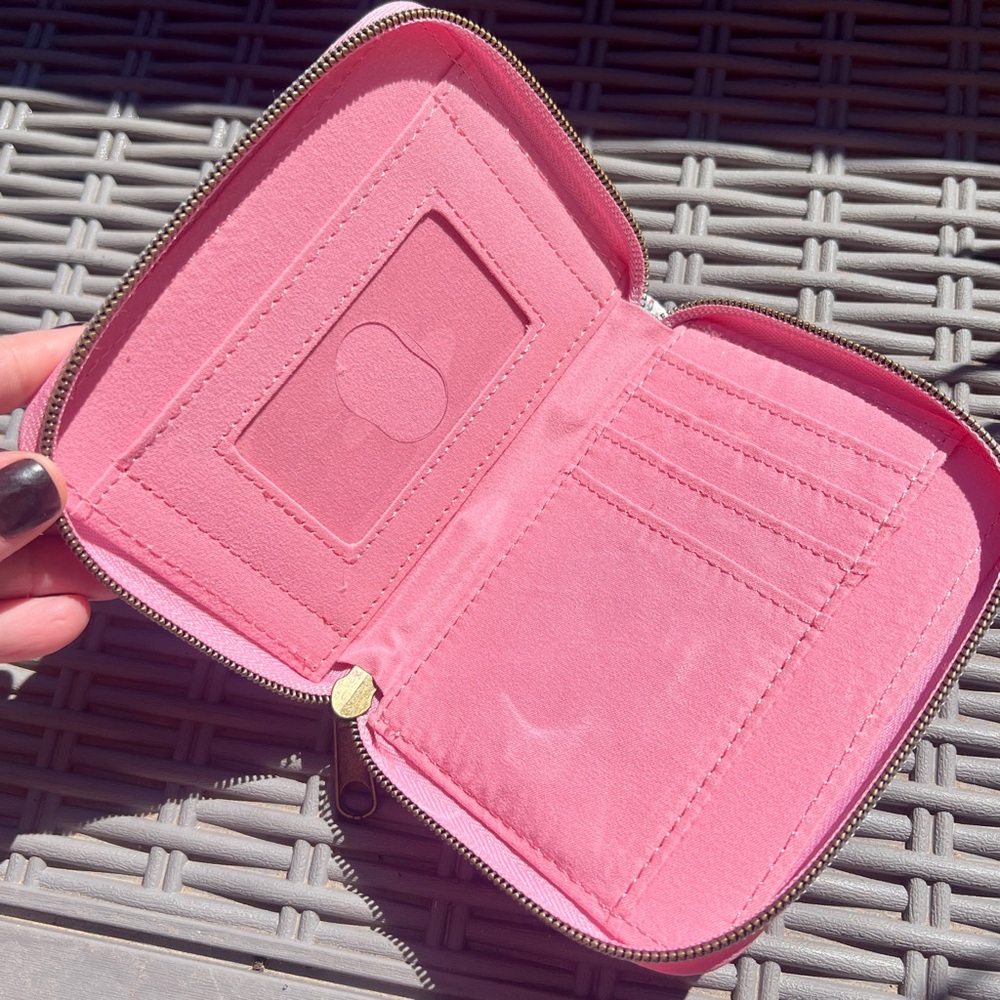 EUC Flora, Fauna, and Merryweather from Sleeping Beauty Loungefly Wallet in pink - Picture 3 of 3